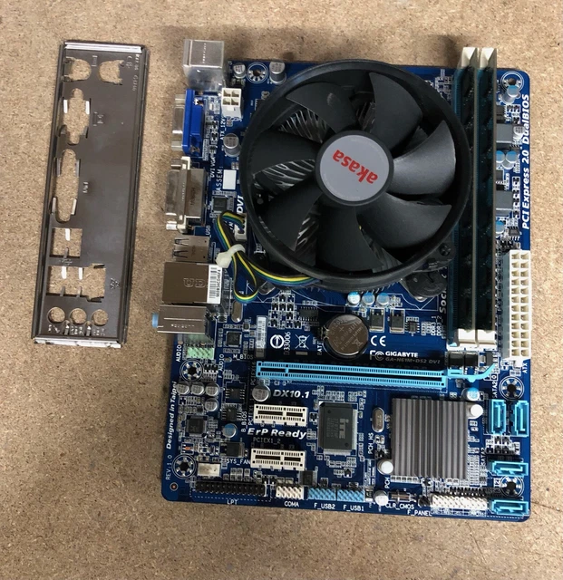Základní deska Socket 5 s CPU Intel Pentium 75 a 16 MB RAM