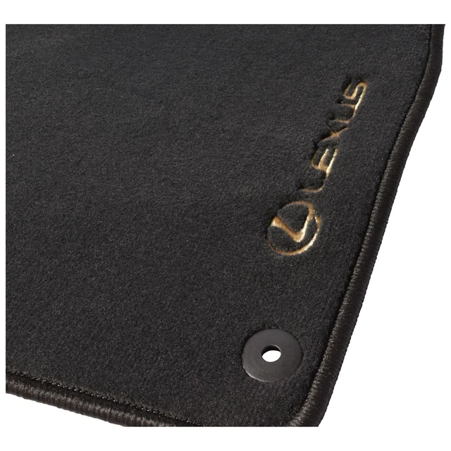 GENUINE LEXUS IS200 Front & Rear Luxury Carpet Car Mats Black 2005