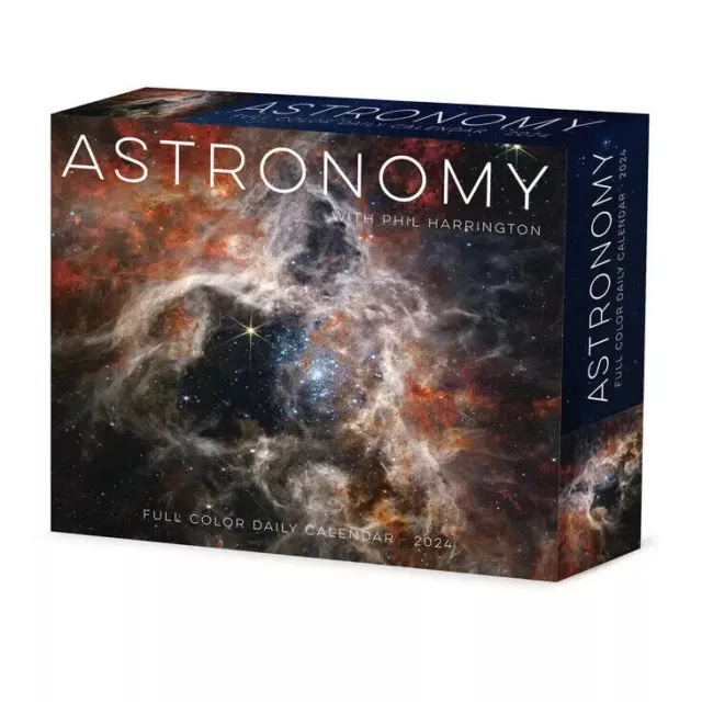 Willow Creek Astronomy 2024 6.2" x 5.4" Box Calendar w