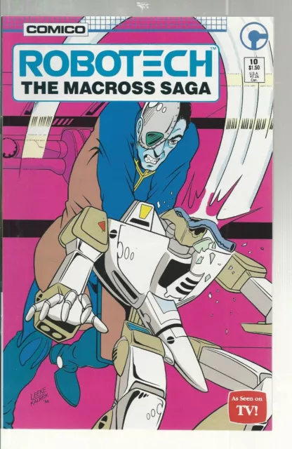 Robotech The Macross Saga #10 Blind Game 1986 Very High Grade