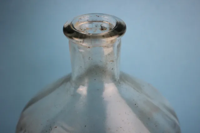 Alter Glasballon  Apothekerflasche Zylinder Transparent 5 Liter Nr 35 3