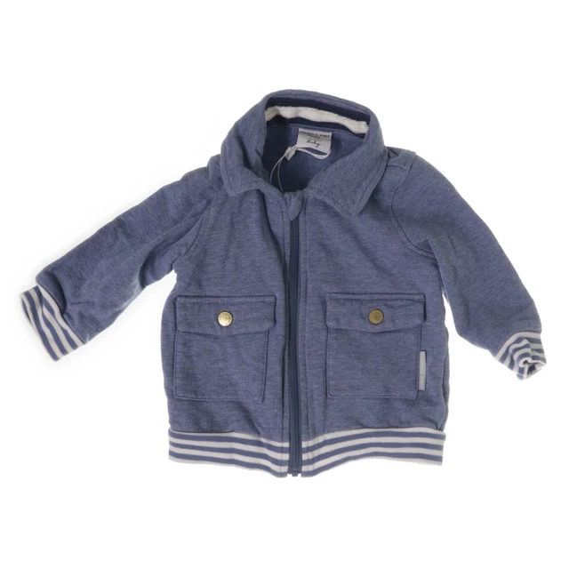 Polarn O. Pyret, Jacke, Mädchen, Größe: 62, Blau/Weiß, Sweat