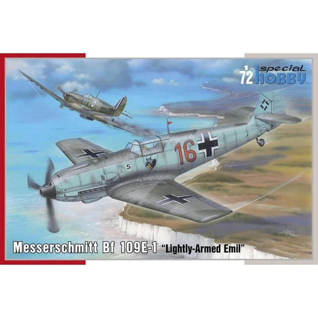 Special Hobby Spec72454 Messerschmitt Bf 109E-1 (Lightly-Armed Emil) 1/72