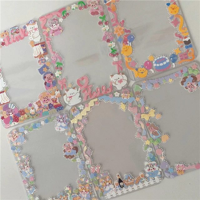Double-sided Film Card Sleeve Solid Color Card Sleeve Protective Sleeve Strong
