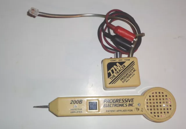 Nice Progressive Electronics 200B Inductive Amplifier w/77M Cable Power Tracer