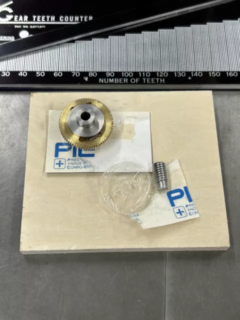 Matching 48 Pitch 70 Teeth Anti Backlash Worm Gear Set 35:1 Ratio 1/4"-1/8" Bore