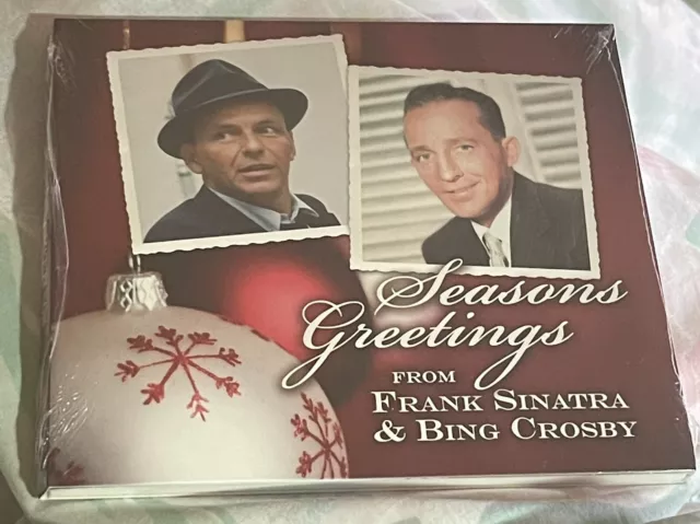 Seasons Greetings from Frank Sinatra & Bing Crosby Christmas Music CD SEALED NEW