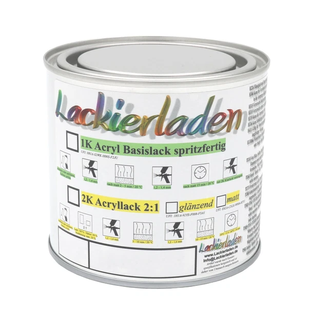 VERNICE RAL 9005 NERO OPACO - KROMA - Foto 5