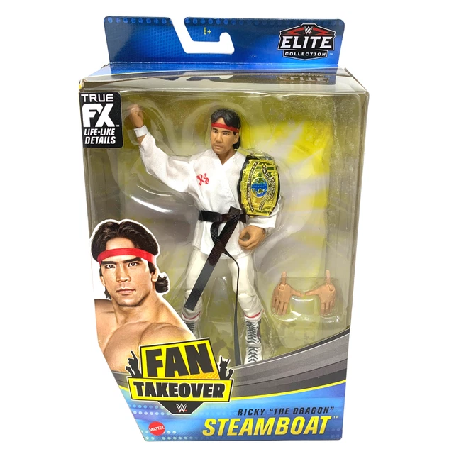 WWE RICKY The Dragon Steamboat Elite Collection Fan Takeover Action