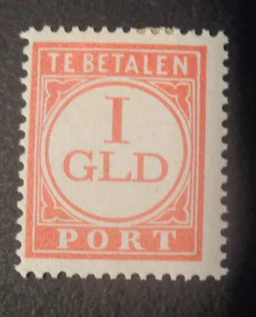1921 Alte Briefmarke Niederlanden * -  ungebraucht  1 Gulden