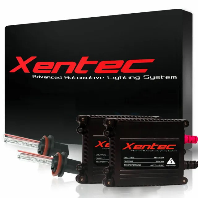 Xentec H11 H8 H9 HID Conversion Kit Xenon Lights 6000K Low Beam Xenon Bulbs Xeno