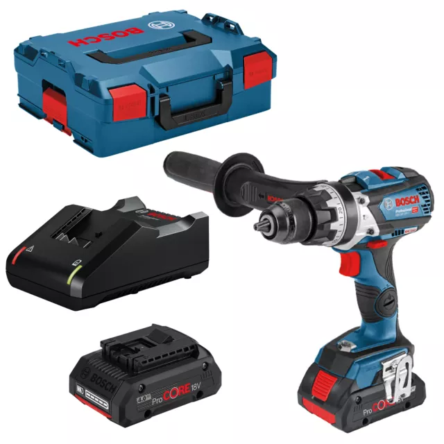 Bosch Akku-Schlagbohrschrauber GSB 18V-110 C 2x 4,0 ProCORE + Lader in L-Boxx