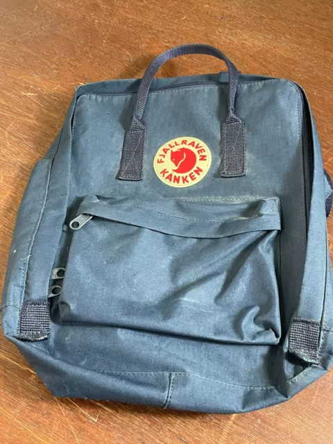 Fjallraven Blue Backpack Rucksack  Used Bb10