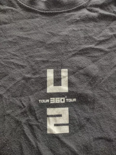 U2 360 Tour Shirt, Dublin, Croke Park, July 24/25/27 09, Show Exclusive Womens L 2