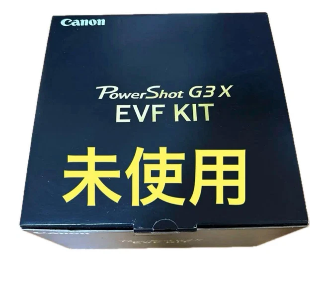 未使用　Canon PowerShot G3X EVF KIT USED Canon PowerShot G3X EVF Kit FREESHIPPING | eBay