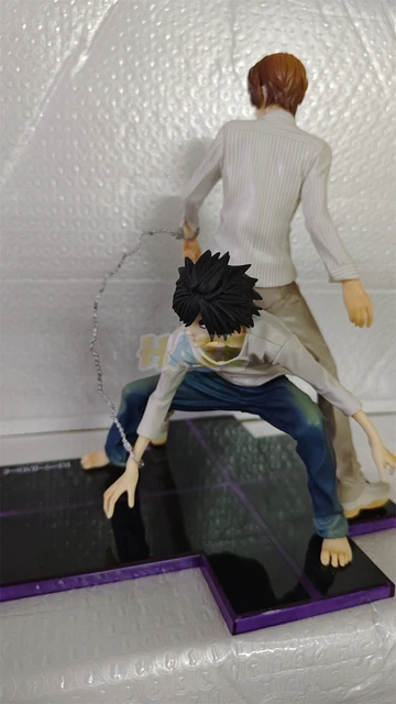 Anime Death Note Figura Light Yagami Statua PVC Manga Series Personaggio Figurine Statico Collezione Modello Statico Scultura Decorazione per la Stanza Decorazione da Tavolo Ornamento 26 cm