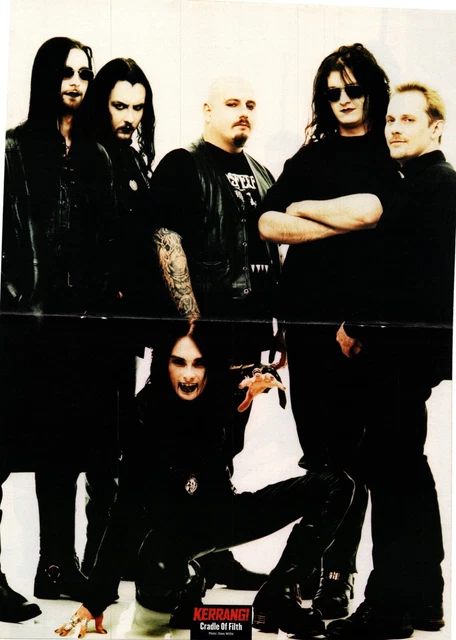 Tpot138 Pull Out Poster 16X11 Cradle Of Filth
