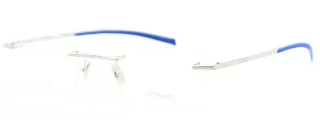 New St Dupont Dp-G210 C2 Silver Authentic Eyeglasses Frames Rx Dp G210 54-18