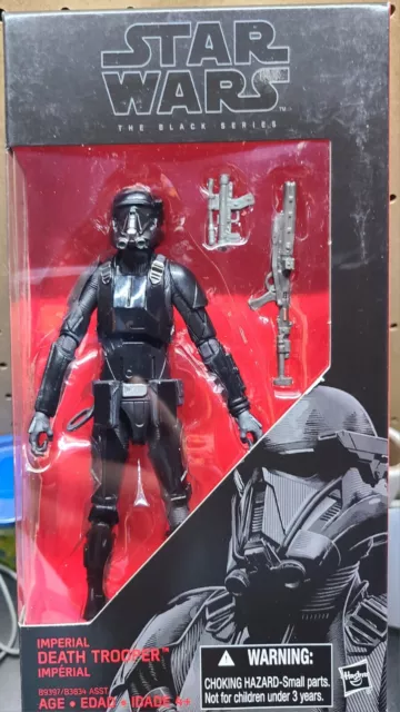 2016 Star Wars the Black Series Imperial Death Trooper Hasbro 6" Figure