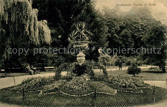 43215736 Graz_Steiermark Partie im Stadtpark Graz_Steiermark