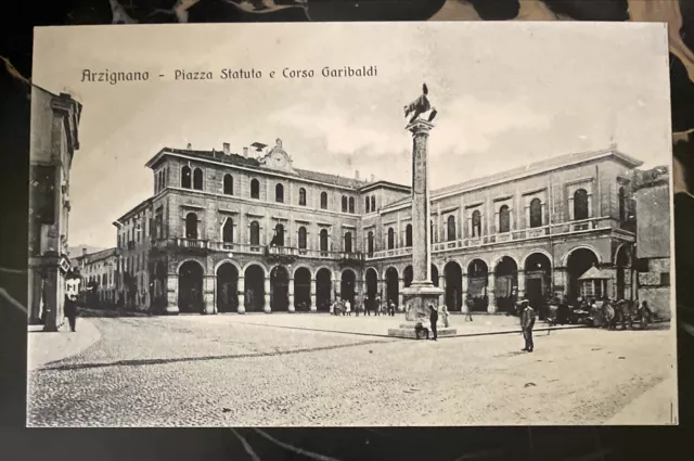 Vicenza Arzignano piazza Statuto e Corso Garibaldi
