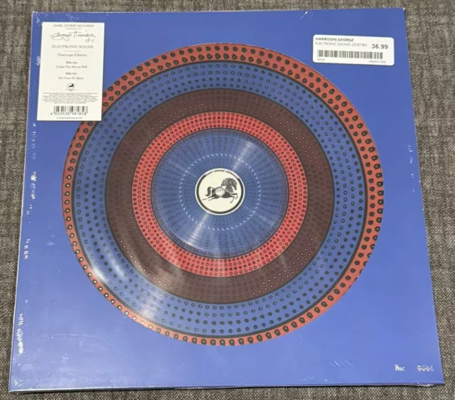 HARRISON ELECTRONIC Sound RSD 2024 Vinyl Picture Disc Zoetrope