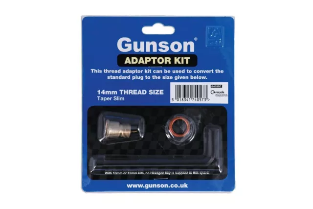 Gunson G4055C Colortune Adaptor Kit 14mm Taper Slim LL