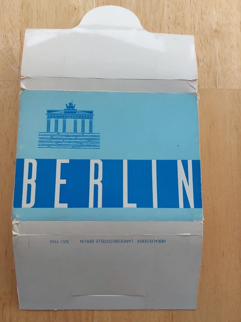 Alte Berlin Postkarte,postkarten AK ungelaufen Landesbildstelle 1965 sw