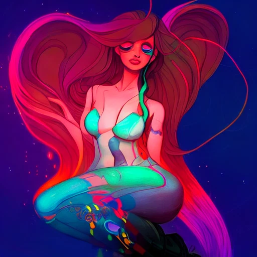 NFT ART "Aariel" by Aaustin Bornman