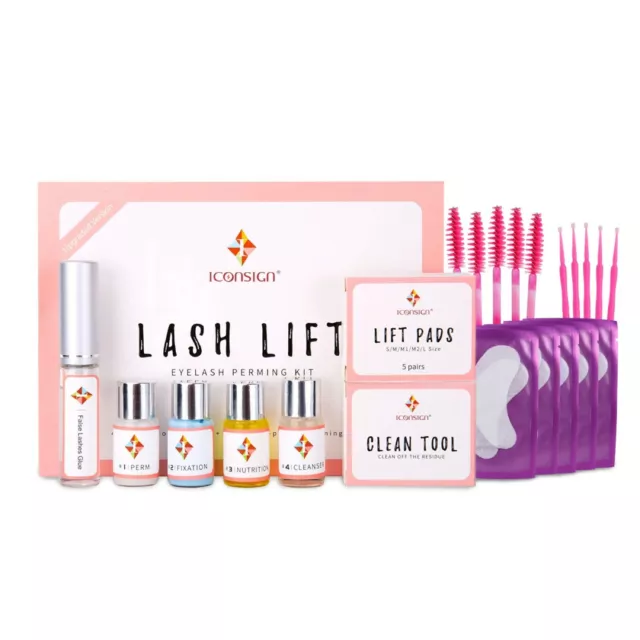 Wimpernlifting Set Starter Cils Ondes Wimpernlaminierung 10 Pièces Édition