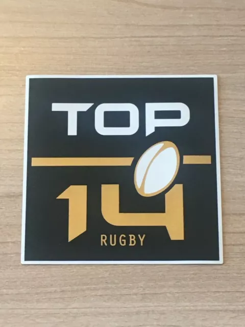 Patch Badge officiel TOP14 maillot Rugby saison 2020/2024 vendeur pro