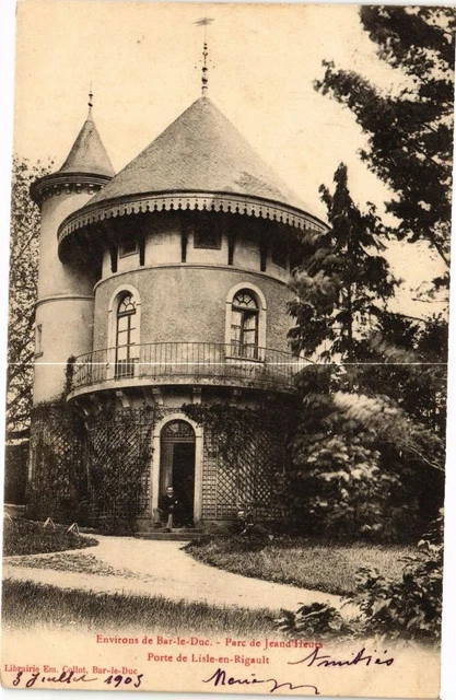 CPA Bar le Duc-Parc de Jeand Heurs-Porte de Lisle in Rigault (232005)