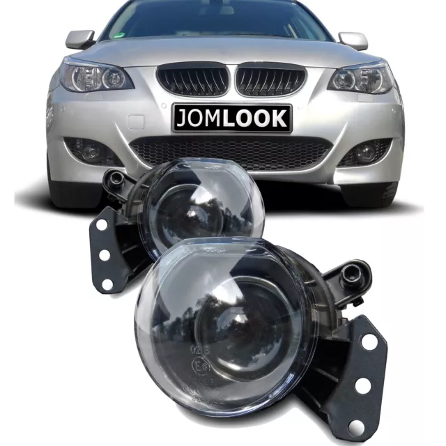 Projektor Nebelscheinwerfer passend für BMW E60/E61 mit Linse klar/schwarz