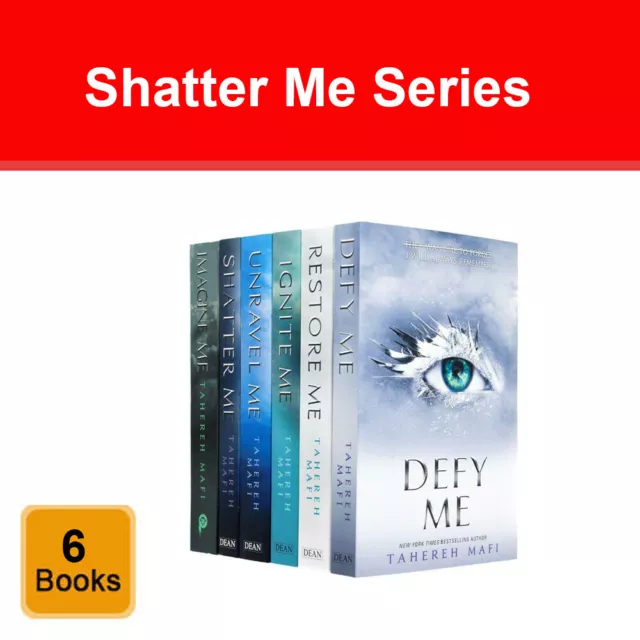 SHATTER ME SERIES 6 Books Collection Set By Tahereh Mafi Shatter