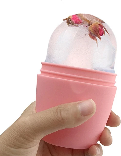 Silicone Ice Ball Mold, Portable, Reusable, Facial Treatment Roller