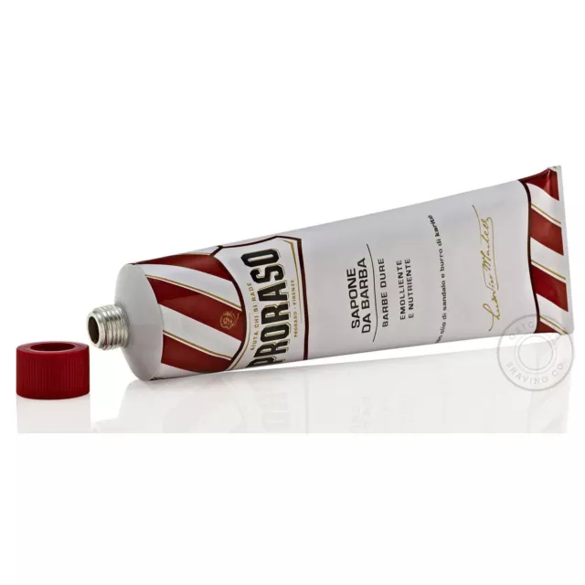 Proraso NEU Rasiercreme Tube - Sandelholz und Sheabutter - 150ml 2