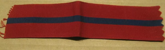 Replacement Medal Ribbon WEST INDIES NAVAL CAMPAIGN, 6"