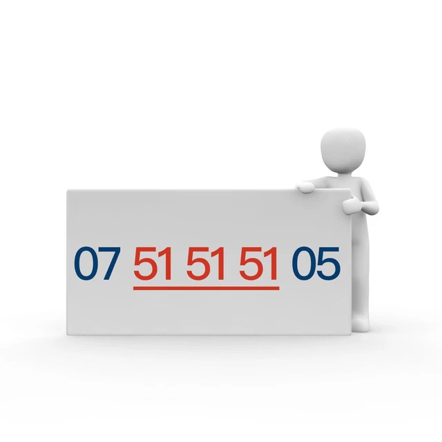 📞 Numéro VIP facile à retenir! Pour professionnel et particulier 🚀