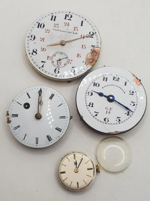 Mouvement Montre LIP à Réviser Ou Pour Pièces - Mécanisme Horloger Ancien