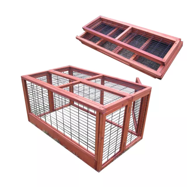 Large Rabbit Hutch Run / Deluxe Guinea Pig Hutches / Pet Cage Ferret Pets House