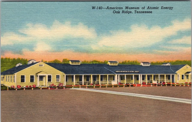 Oak Ridge TN- Tennessee, American Museum Atomic Energy, Vintage Postcard