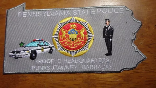 Pennsylvania State Police Troop C Punxsutawney Headquarters State Trooper