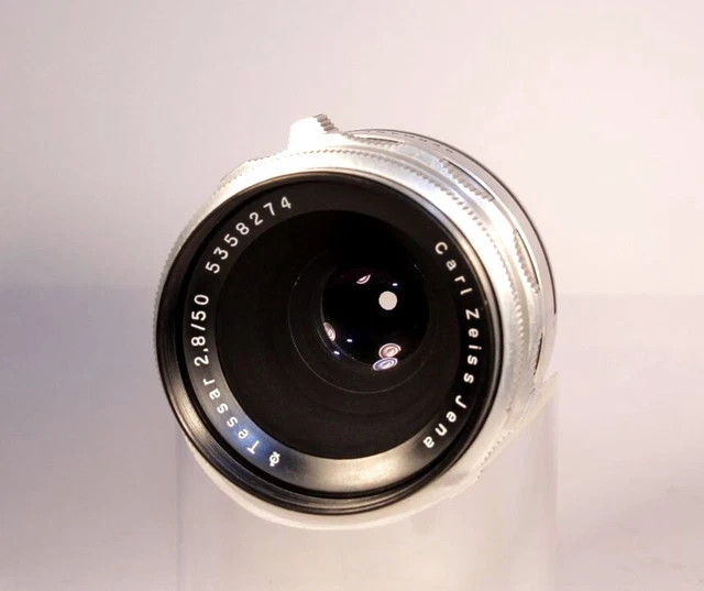 Carl Zeiss Jena Tessar 2,8 / 50 mit SB für Praktina