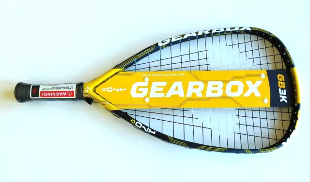 GEARBOX GB3K Racquetball Racquet - 165Q Quadra Form 3 5/8"    NEW