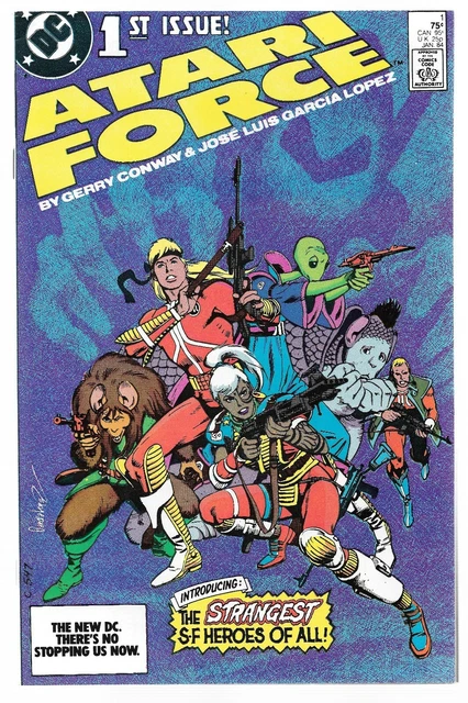 Atari Force #1 (01/1984) DC Comics Vol. 2 Game Console Promotion Series