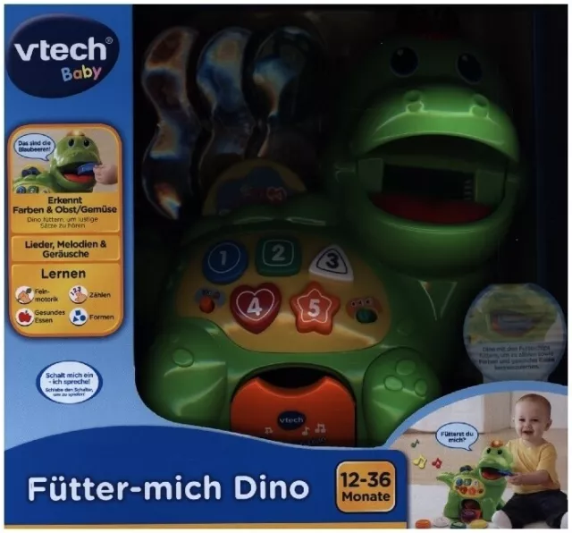 Fütter-mich Dino Stück 80-157704 Deutsch 2014 VTech EAN 3417761577042