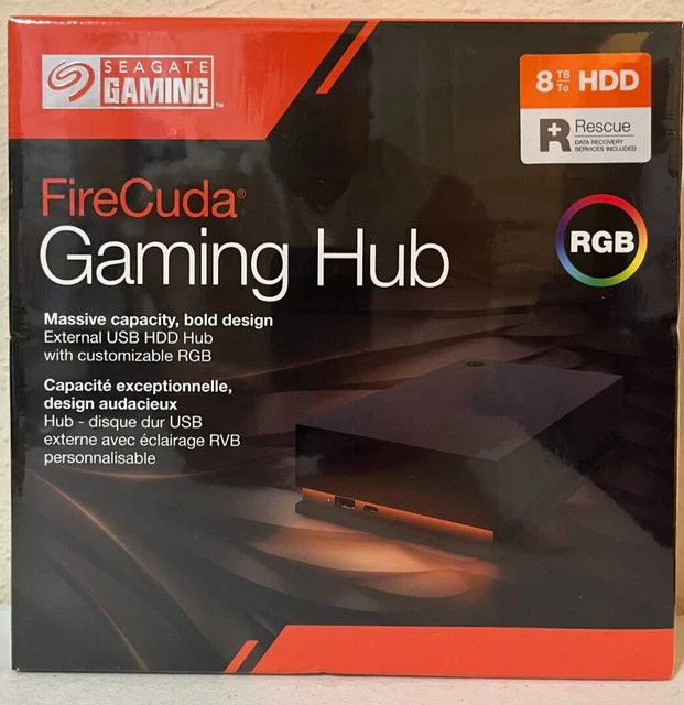 SEAGATE FIRECUDA GAMING Hub Hard Drive HDD 8TB SRD0LF1 Brand New