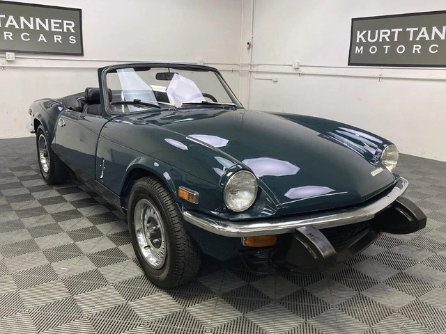 1974 Triumph Spitfire 1974 TRIUMPH SPITFIRE MK IV. RARE MALLARD BLUE (CODE 106)