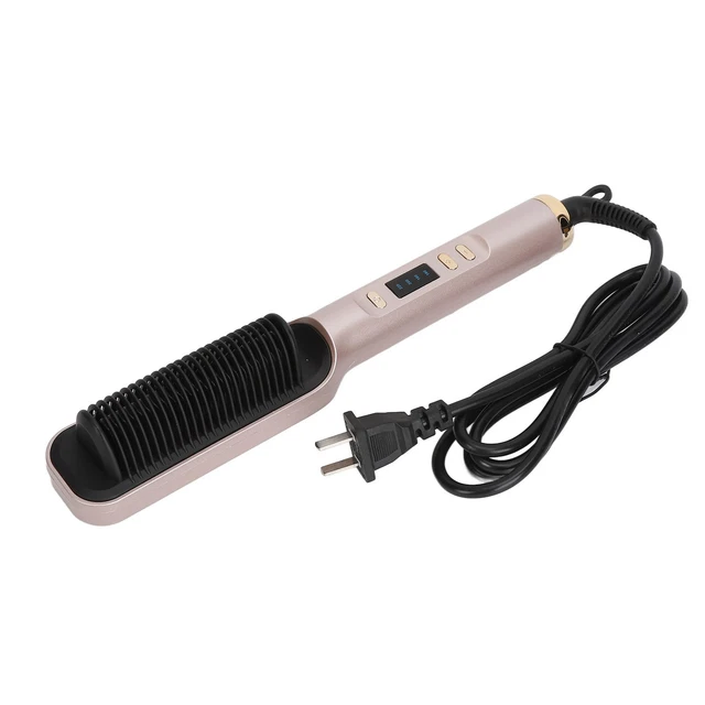 35W Negative Ion Hair Straightener Comb Dual Purpose Fast Heating Straighten Zz1