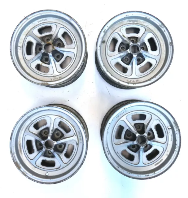 Fiat 130 Coupe 4x aluminum alloy wheels 14x6.5 Cromodora Fiat 130 Coupe 4x aluminum alloy wheels 14x6.5 Cromodora